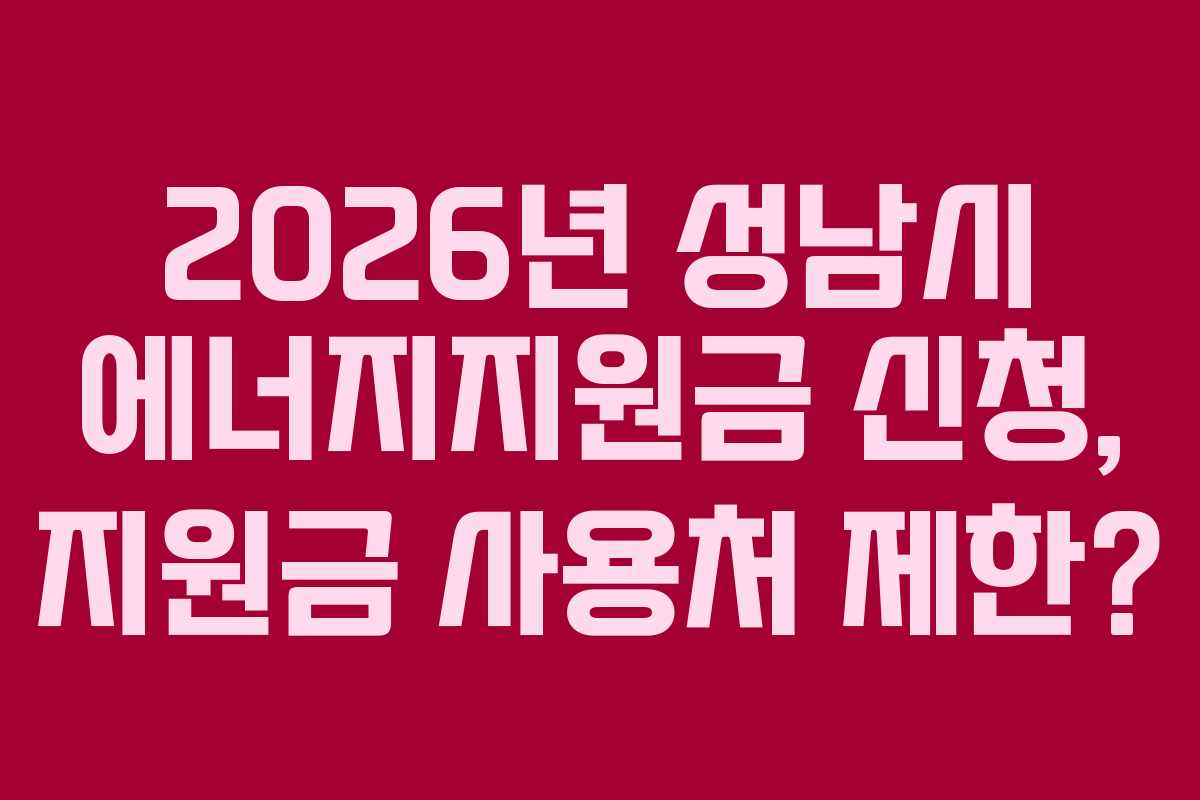 2026년-성남시-에너지지원금-신청,-지원금-사용처-제한